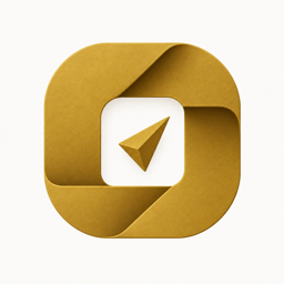 Orbit folded O logo